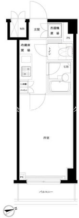 ルーブル東馬込の物件間取画像